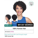 BobbiBoss Boss Wig 100% Human Hair Wig - MH1267 Georgia