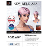 BobbiBoss Boss Wig Flex-Fit-Cap Pro-Cut Synthetic Hair Wig - M1051 Tisha