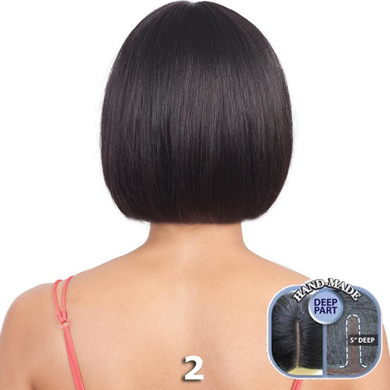 BobbiBoss Human Hair Lace Front Wig - MHLF802 EMA SHORT