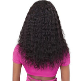 Janet Luscious Wet & Wavy Human Hair HD Lace Front Wig - S/French