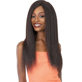 Janet HD Natural Deep Part Human Hair Lace Wig - Perm Yaky