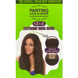 Janet Collection Unprocessed Brazilian Hair 12"X4" Wide Parting Lace Closure 14"