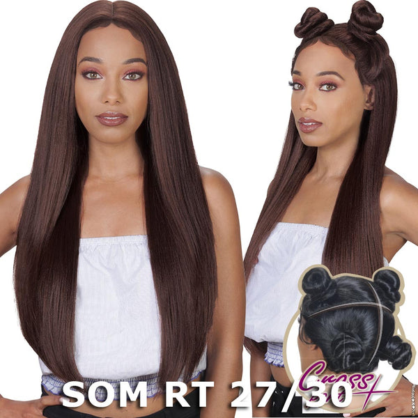 Zury Sis 360 Cross Part Lace Front Wig - STRAIGHT