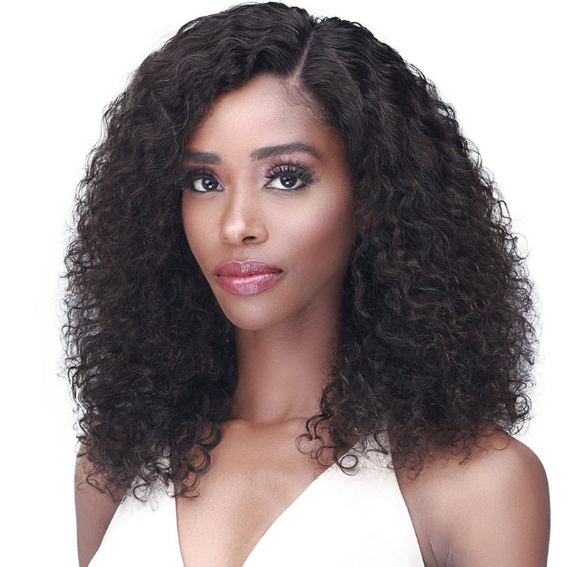 BobbiBoss Wet & Wavy Unprocessed Human Hair 13" X4" Deep Part HD Lace Front Wig - MHLF538 Camryn