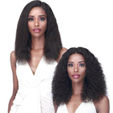 BobbiBoss Wet & Wavy Unprocessed Human Hair 13" X4" Deep Part HD Lace Front Wig - MHLF538 Camryn