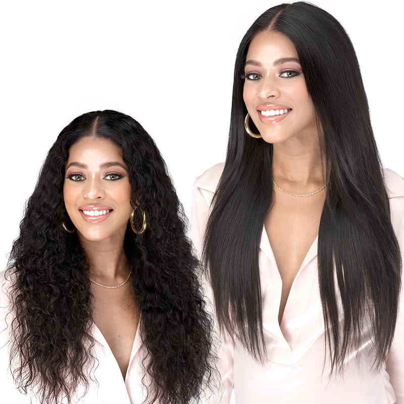 BobbiBoss Wet & Wavy Unprocessed Human Hair 360° Seamless Lace Wig - MHLF678 Dylan