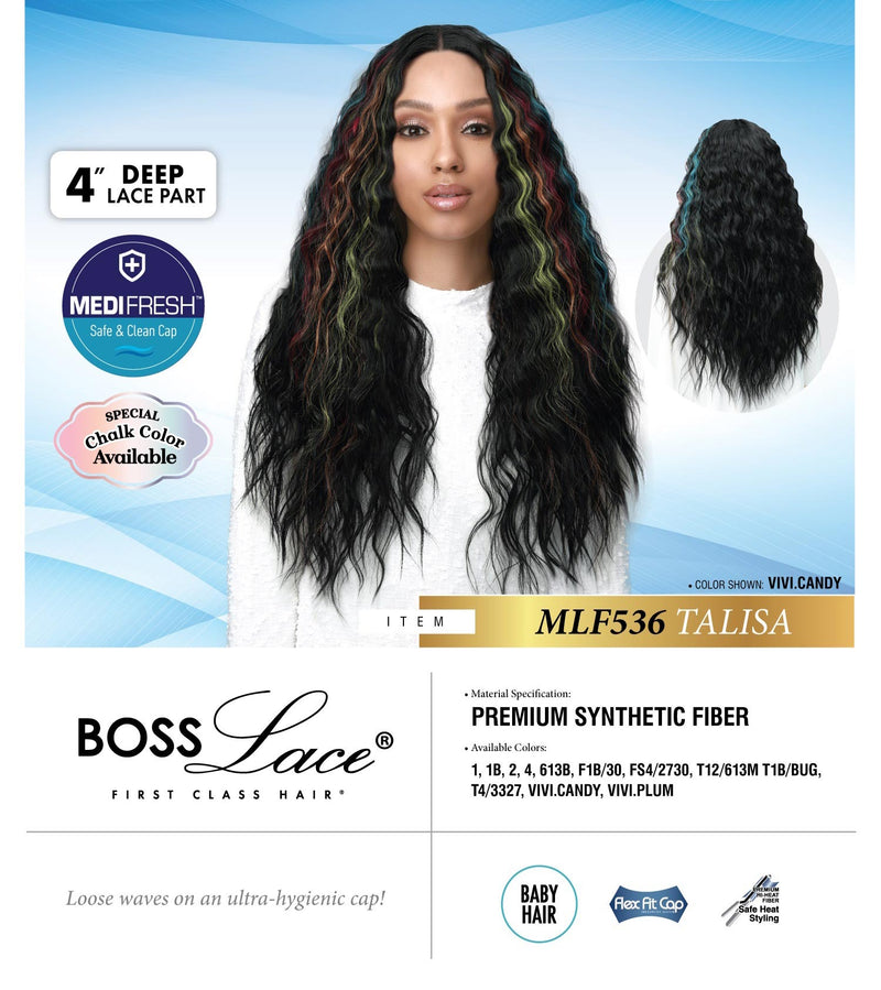 BobbiBoss 4" Deep Part MediFresh Lace Front Wig - MLF536 Talisa