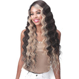 BobbiBoss 5" Deep Part 3 Prong Curl Cool Crimp HD Lace Front Wig - MLF538 Ramona