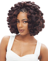 Janet Noir 100% Kanekalon Braid - 2X BOUNCE TWIST BRAID