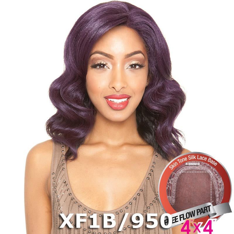 Mane Concept Brown Sugar Human Hair Blend Silk Lace Wig - BS607 (4"X4" Lace)