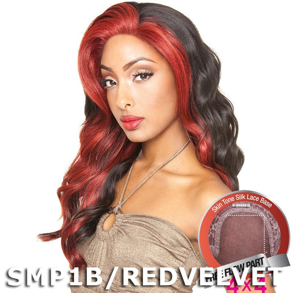 Mane Concept Brown Sugar Human Hair Blend Silk Lace Wig - BS608 (4"X4" Lace)