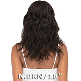 Janet Natural Human Hair Deep Part Lace Wig - NATURAL (Center Part)