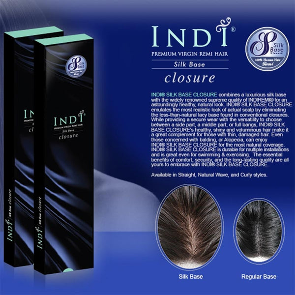 Indi® Silk Base Closure - MINKY YAKI
