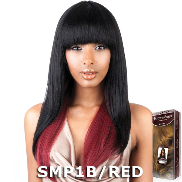 Isis Brown Sugar Human Hair Blend Full Wig - BS103