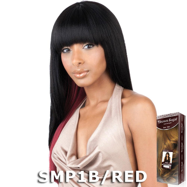 Isis Brown Sugar Human Hair Blend Full Wig - BS103