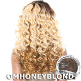 Isis Brown Sugar Human Hair Blend Soft Swiss Lace Wig - BS217 (20")