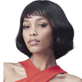 BobbiBoss Boss Wig 100% Human Hair Soft Bang Wig - MH1279 Rosali