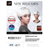 BobbiBoss Boss Wig Flex-Fit-Cap Pro-Cut Synthetic Hair Wig - M1053 Stephanie