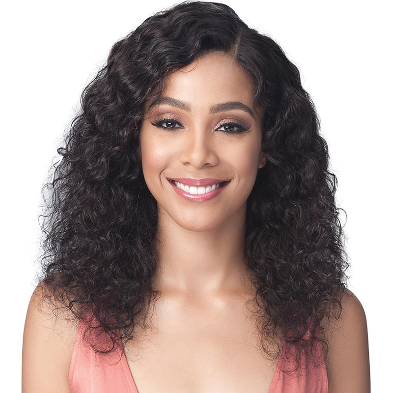 BobbiBoss Unprocessed Human Hair Whole/Full Lace Wig - Natural Curl 20"