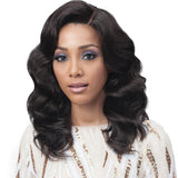 BobbiBoss Unprocessed Human Hair Whole/Full Lace Wig - Ocean Wave 16"