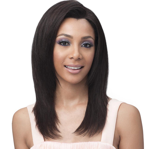 BobbiBoss Unprocessed Human Hair Whole/Full Lace Wig - Straight 20"
