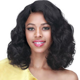 BobbiBoss Unprocessed Human Hair Lace Front Wig - MHLF573 Ansley