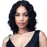 BobbiBoss Unprocessed Human Hair HD Lace Front Wig - BNLFLD12 Loose Deep 12"