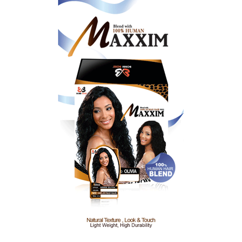 BobbiBoss Maxxim Human Hair Blend Wig - MB700 SOPHIA