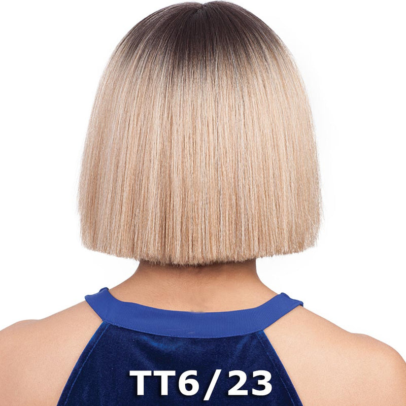 BobbiBoss 5" Deep "I"-Part Swiss Lace Front Wig - MLF178 Xenon