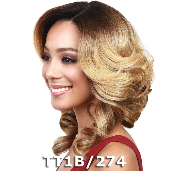 BobbiBoss 4"X4" Silk Base Lace Front Wig - MLF190 Terra