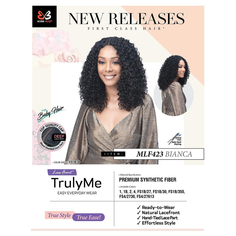 BobbiBoss Deep Part TrulyMe Lace Front Wig - MLF423 Bianca