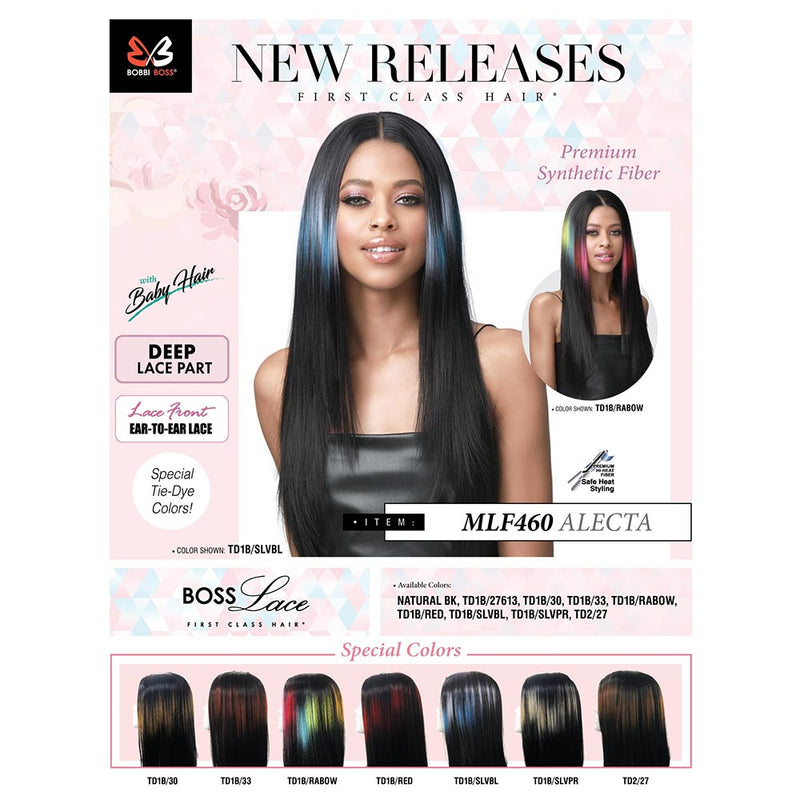 BobbiBoss 3.5" Deep Part Ear-to-Ear Lace Front Wig - MLF460 Alecta