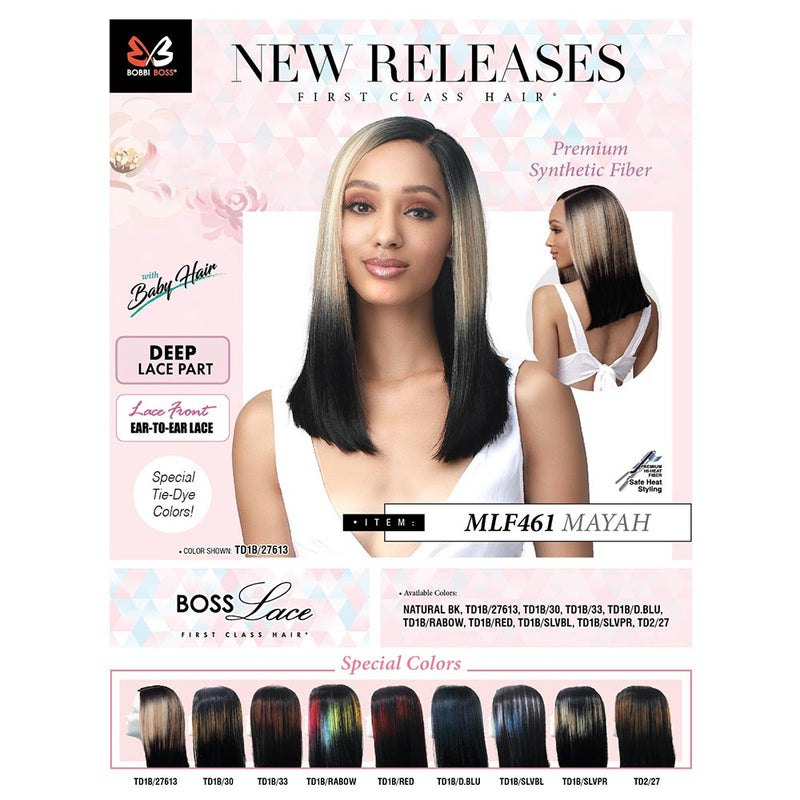 BobbiBoss 3.5" Deep Part Ear-to-Ear Lace Front Wig - MLF461 Mayah