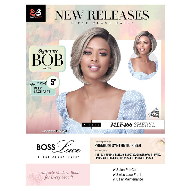 BobbiBoss 5" Deep Part Ear-to-Ear Lace Front Wig - MLF466 Sheryl