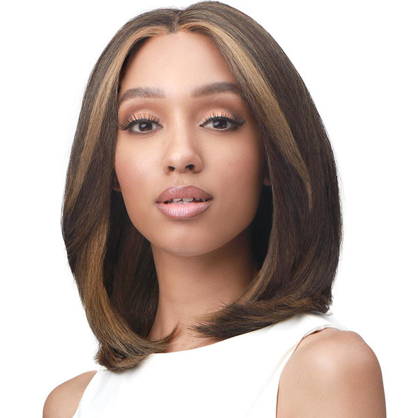 BobbiBoss Soft Blowout Texture Hair 5" Deep Part Lace Front Wig - MLF480 Sadie