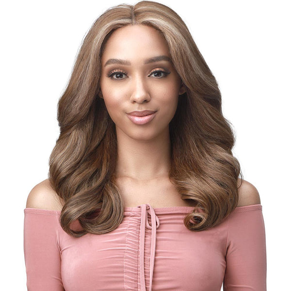 BobbiBoss Soft Blowout Texture Hair Free-Position Part Lace Front Wig - MLF482 Jessica