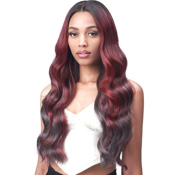 BobbiBoss 5" Deep Part Ear-to-Ear Lace Front Wig - MLF554 Rosewood