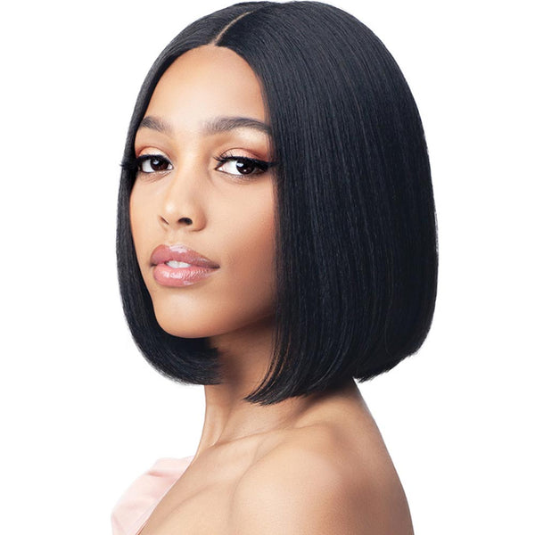 BobbiBoss Soft Perm Yaki Hair FlexFit Cap Lace Front Wig - MLF580 Livana