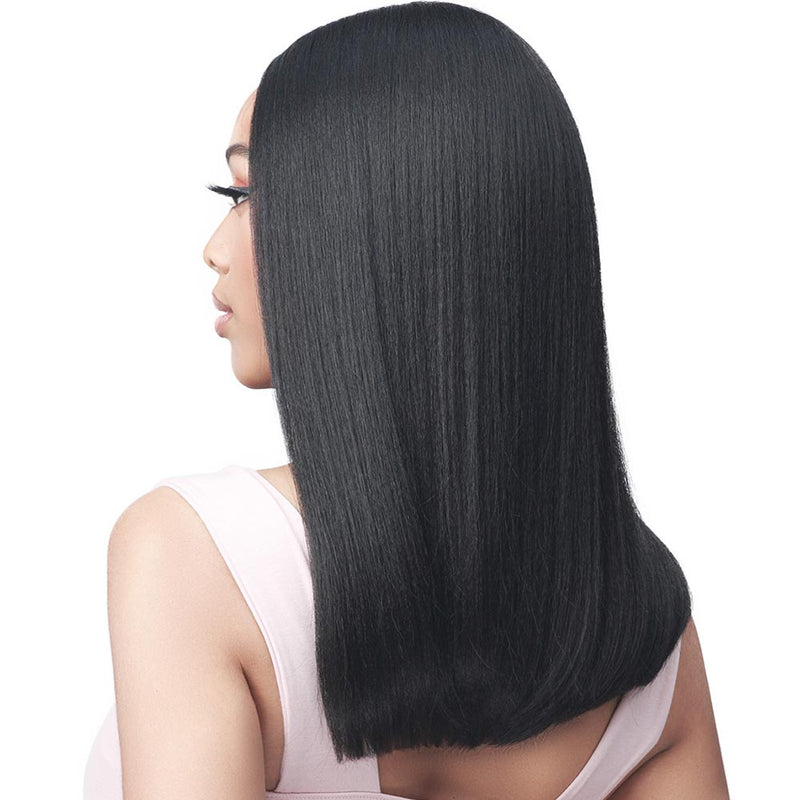 BobbiBoss Soft Perm Yaki Hair FlexFit Cap Lace Front Wig - MLF582 Denise