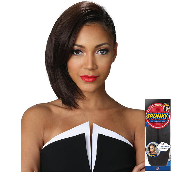 BobbiBoss Spunky Side Hair Clip-on Attachment - Long Layer