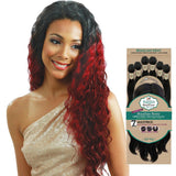 BobbiBoss BonEla Brazilian Natural Unprocessed Hair Weave - AUSSIE WAVE 7PCS