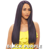 Janet Brazilian Scent Human Hair Blend Lace Front Wig - ARIEL