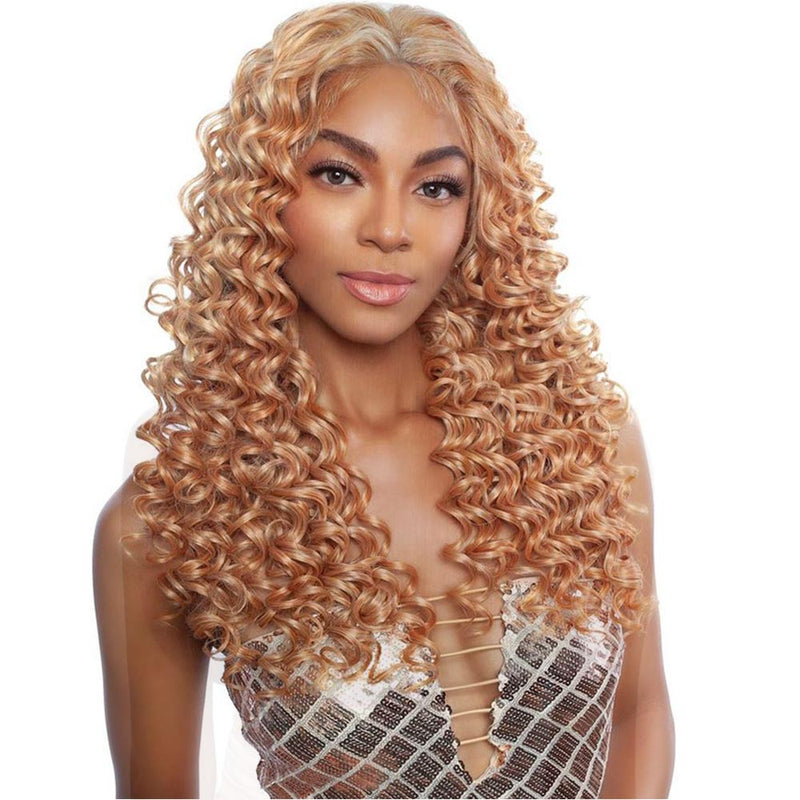 Brown Sugar Human Hair Blend Whole Lace Wig - BSI408 SEVILLE