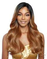 Brown Sugar Human Hair Blend Whole Lace Wig - BSI409 AMALFI