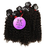 EBIN New York 100% Unprocessed Hair Weave - 5A+ BOHEMIAN CURL COMBO 6pcs