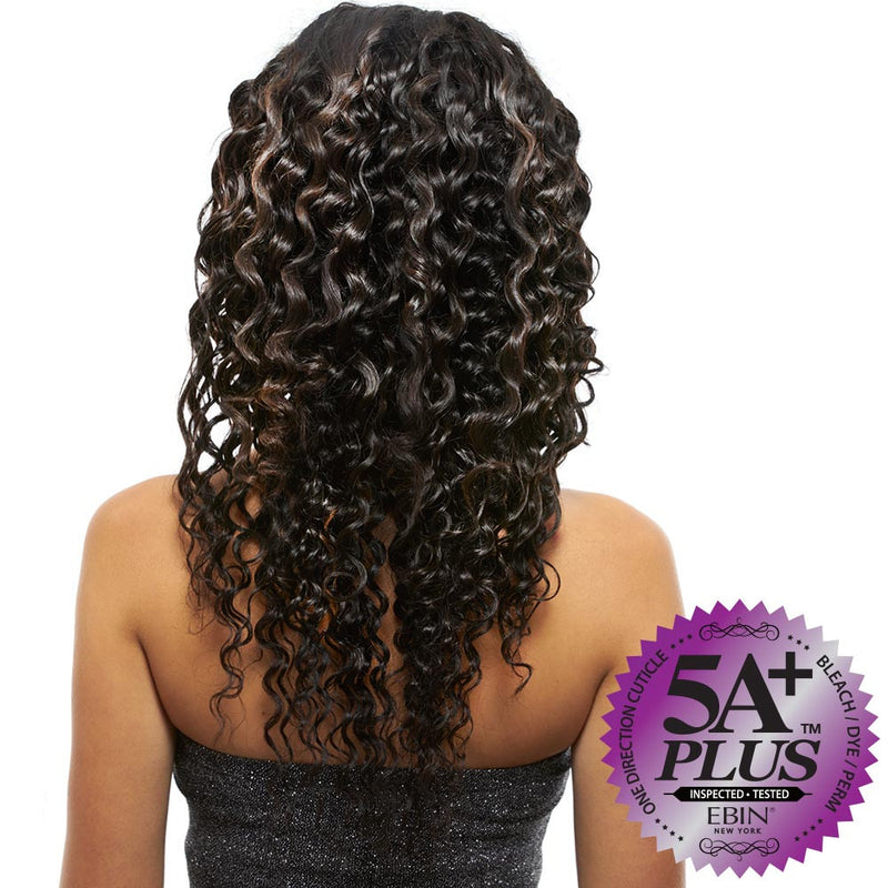 EBIN New York 100% Unprocessed Hair Weave - 5A+ DEEP WAVE COMBO 6pcs