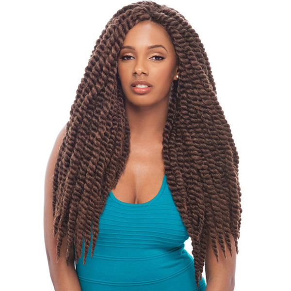 Janet Noir 100% Kanekalon Braid - 2X HAVANA MAMBO TWIST 24"