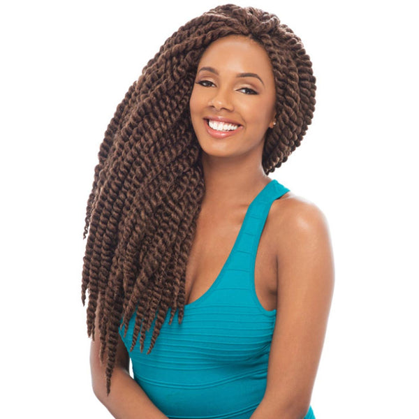 Janet Noir 100% Kanekalon Braid - 2X HAVANA MAMBO TWIST 24"