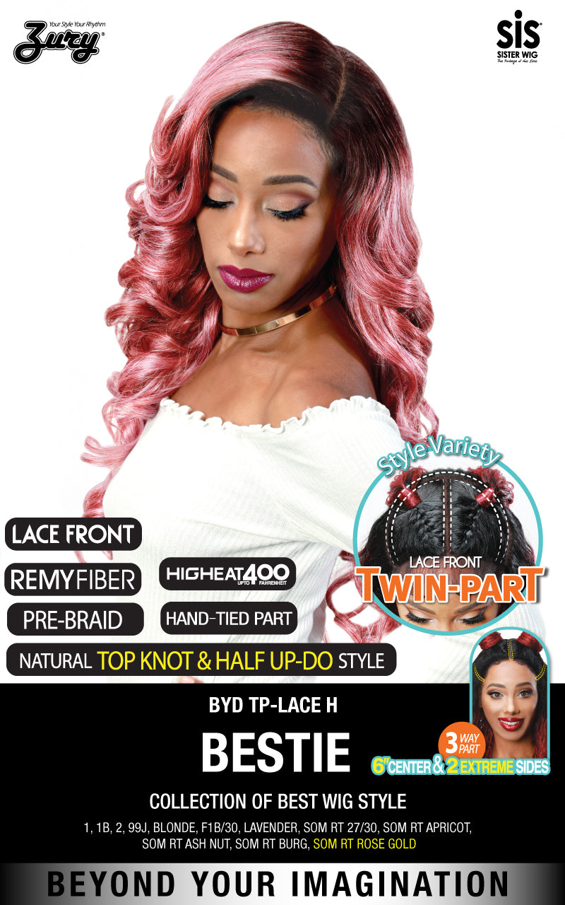 Zury Sis Beyond Twin-Part Lace Front Wig - Bestie 24"