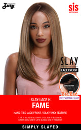 Zury Sis Slay Free Shiftable ZigZag Part Lace Front Wig - FAME